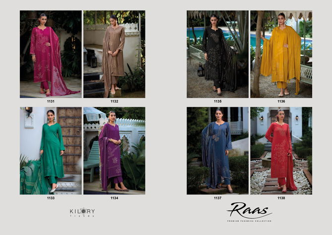 Raas by Kilory Viscose Pashmina Digital Printed Dress Material Wholesale Shop In Surat